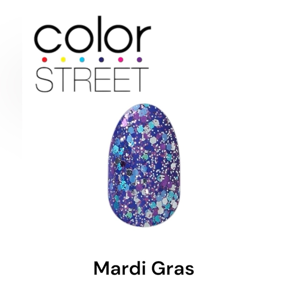 3 FOR $35: COLOR STREET Nail Strips - Mardi Gras